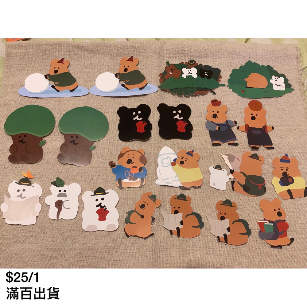 33張貼紙明信片+圖四-細節圖3