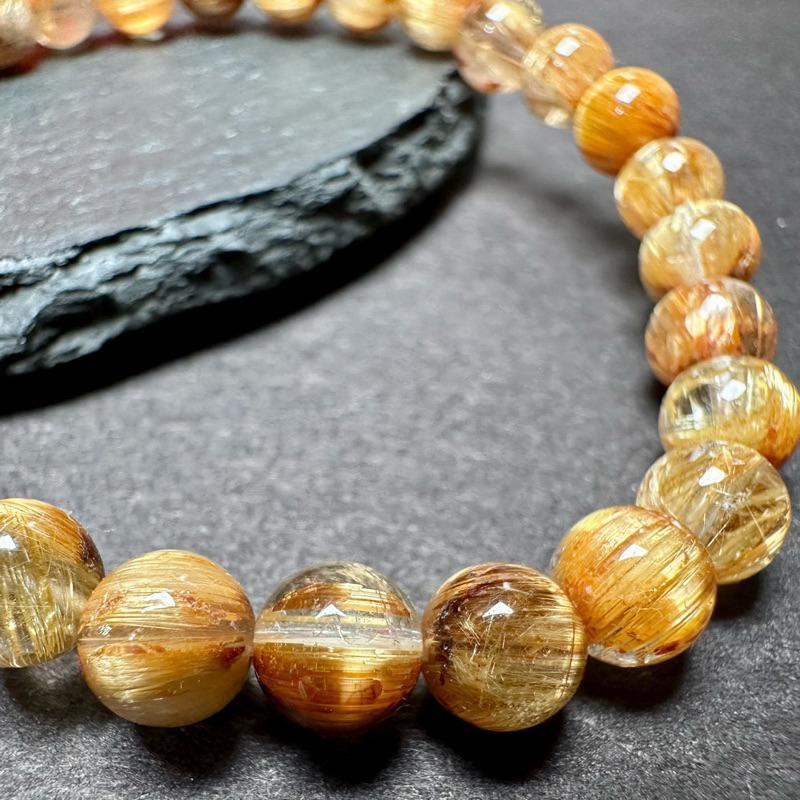 板絲鈦晶手珠 招正偏財-細節圖2