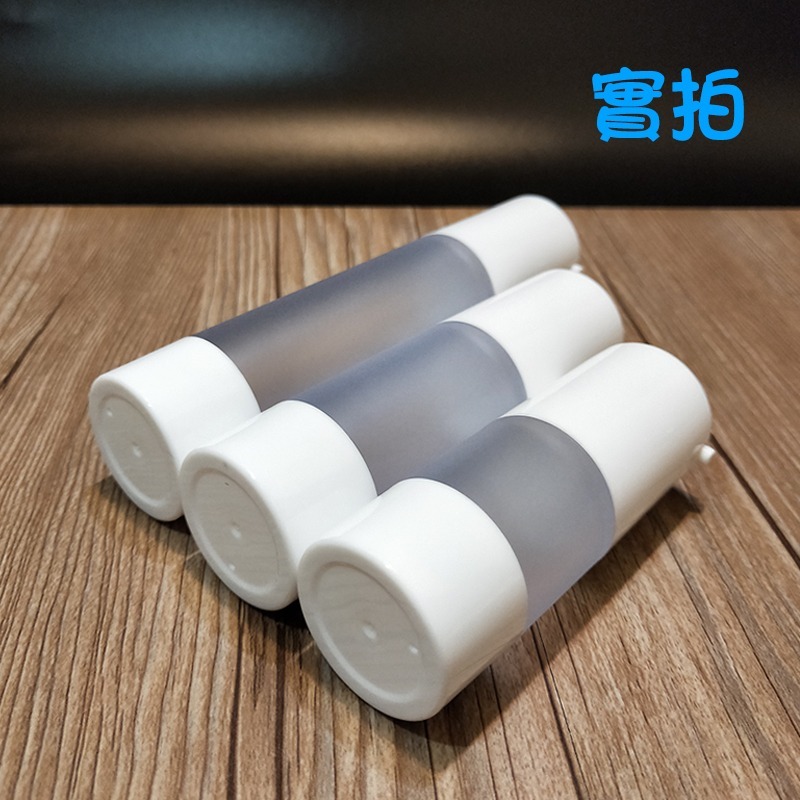 ●現貨!!真空磨砂乳液分裝瓶~平頭外置口磨砂瓶/精華液/保養品/旅行收納按壓式乳液 瓶子15ml/30ml/50ml-細節圖5