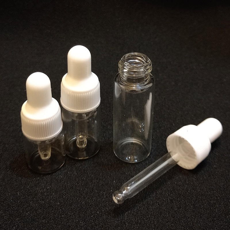 ●現貨熱銷推薦!2ml/3ml/5ml白色玻璃滴管瓶●透明瓶身滴瓶~精華液/安瓶出國旅遊分裝空瓶收納 白色滴管 分裝瓶-細節圖5