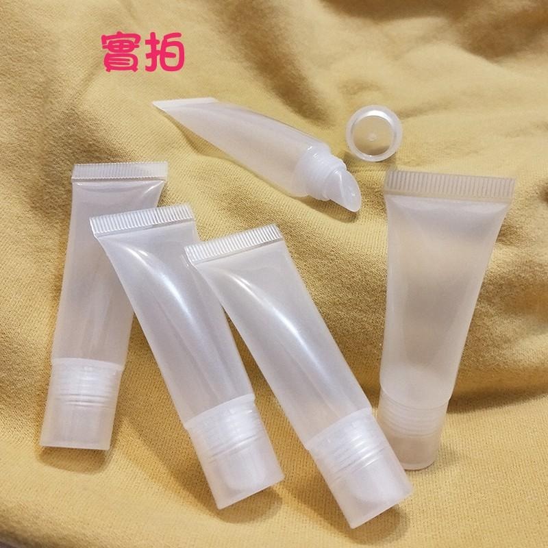 ●熱銷!唇蜜透明軟管10g/15g加厚瓶身 可站立的唇蜜 高質感 瓶蓋防漏設計 軟管 分裝瓶  斜嘴 唇彩 凡士林-細節圖6