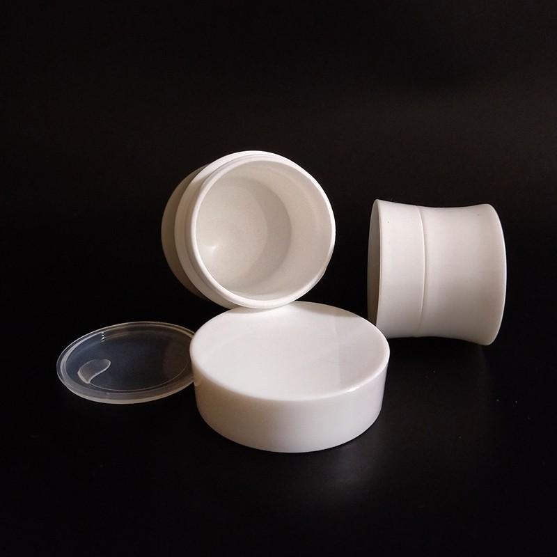 ●15g/30g有腰身的瓶子~密合白色面霜乳霜分裝塑膠空瓶 簡約造型分裝塑料瓶罐/多件優惠/旅行收納 膏霜罐 膏瓶-細節圖2