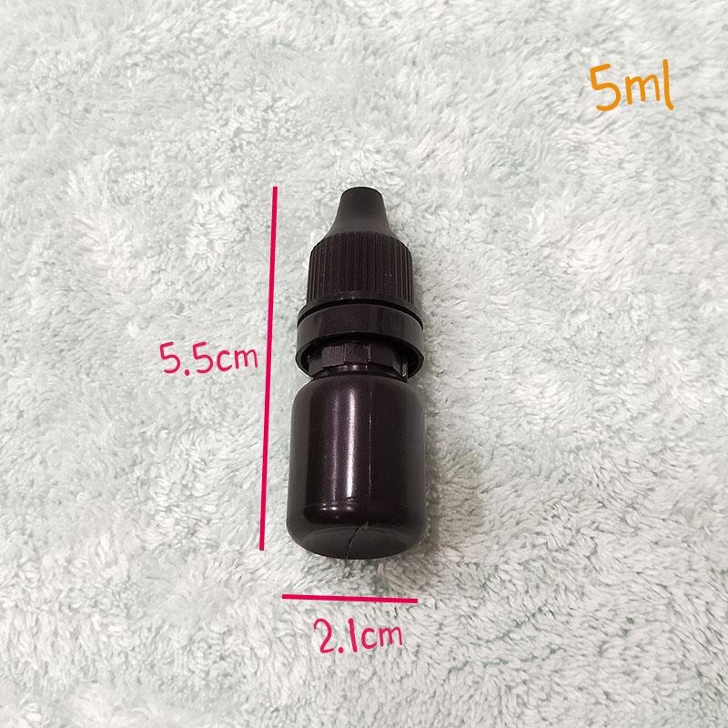 ●現貨!!黑色避光LDPE眼藥水瓶5ml 不透光瓶 生理食鹽水瓶 點眼瓶 滴瓶 油瓶 空瓶 含內塞 分裝瓶 塑料瓶-細節圖5