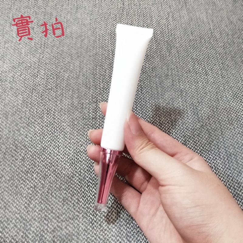 ●超美新品!!20g高級白色眼霜軟管擠壓空瓶●內粉壓克力喇叭蓋 含內塞 分裝軟管 實拍 分裝瓶 分裝管 軟管-細節圖4