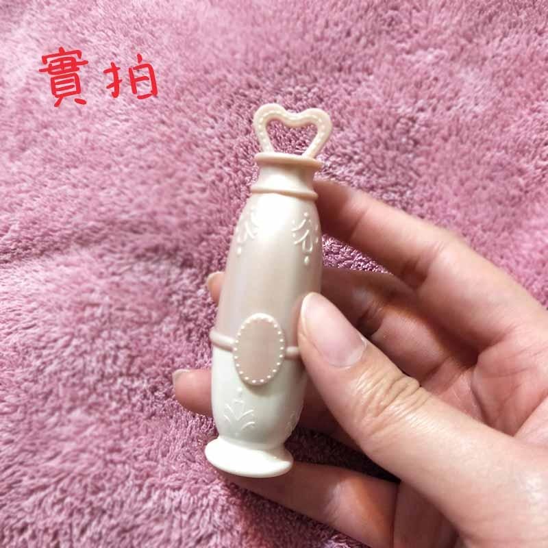 💄古典美!DIY粉色愛心提籃造型復古風口紅管空盒●手工自製空管/化妝品/唇管/唇膏/實拍/口徑12.1mm 口紅殼-細節圖5
