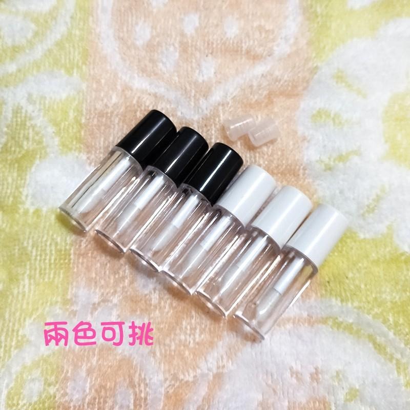 ●現貨!!黑色白色唇蜜唇釉分裝空管 含內塞 空瓶0.8ml 分裝瓶 自製唇釉/唇管/唇膏 小樣 樣品 小樣管 分裝管-細節圖3
