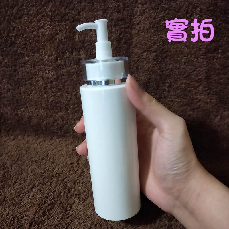 ●質感超好!!250ml超美泵頭白色按壓瓶●乳液 按壓瓶 壓瓶 體乳 分裝瓶 化妝品 乳霜 按摩霜 高級質感 奧爾賓泵頭-細節圖4