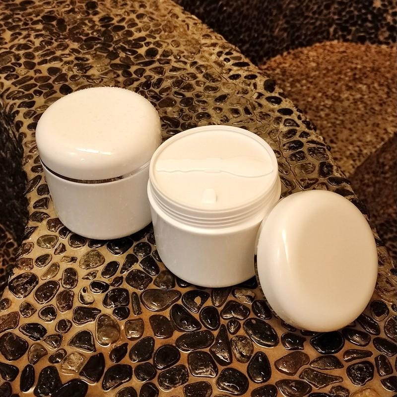 ●現貨!!300g圓肩白色面霜罐 含墊片附挖棒一支 空瓶 瓶瓶罐罐  分裝罐 工廠批發 300ml 寬口瓶 分裝瓶-細節圖4