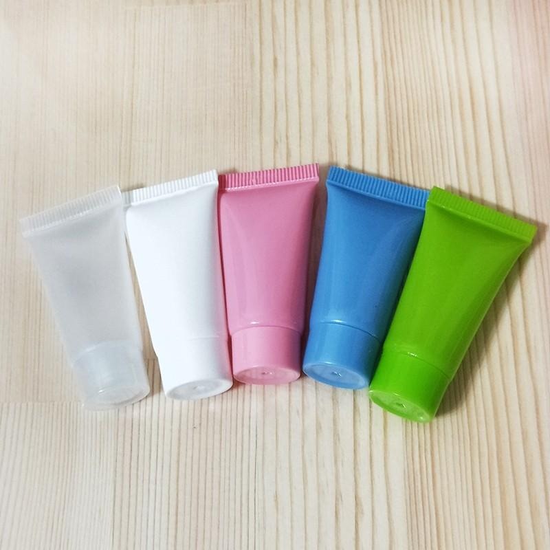 ●多色可挑!!5ml軟質感倒立擠壓素色空瓶●五色/磨砂軟管倒裝瓶/洗面乳/洗髮精/沐浴乳/分裝瓶罐/旅行收納旋轉蓋-細節圖5