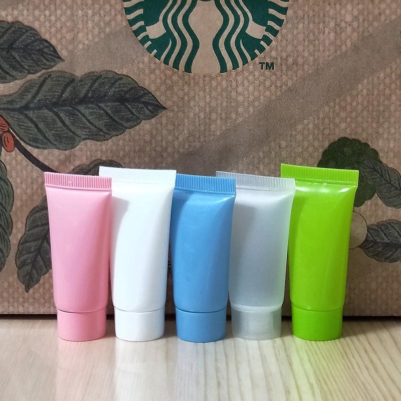 ●多色可挑!!5ml軟質感倒立擠壓素色空瓶●五色/磨砂軟管倒裝瓶/洗面乳/洗髮精/沐浴乳/分裝瓶罐/旅行收納旋轉蓋-細節圖7