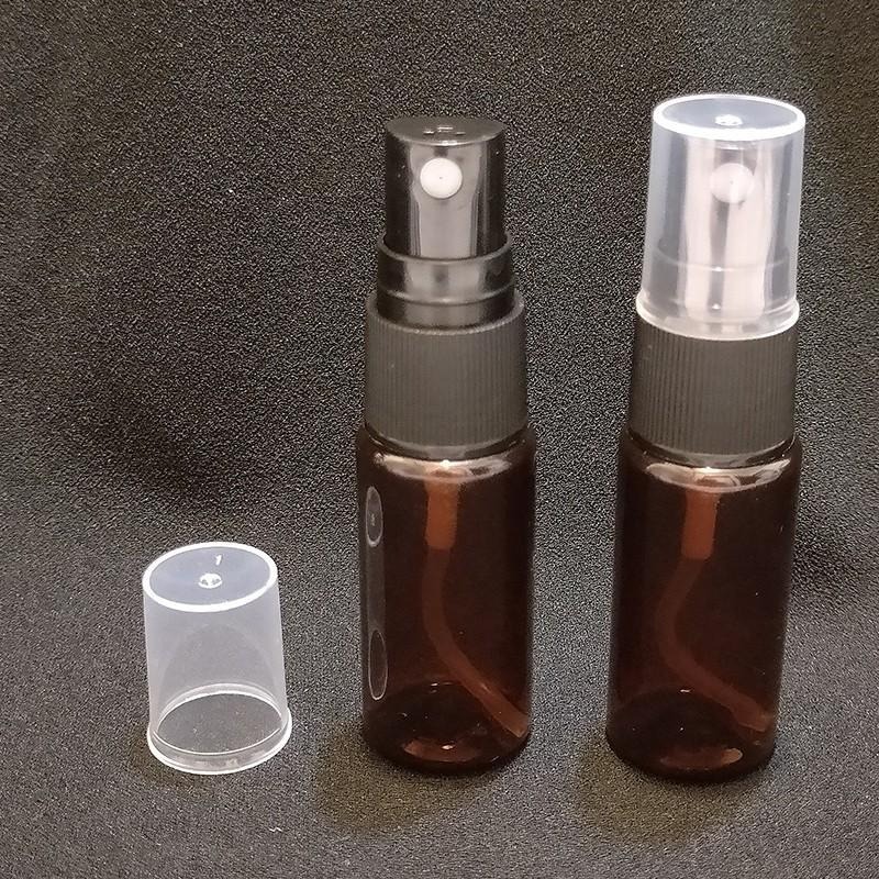 ●分裝好物!!黑色噴頭茶色瓶身15ml噴霧空瓶●含蓋子/水霧細霧式分裝瓶罐 防蚊液/出國旅行/收納 噴頭 噴瓶 攜帶瓶-細節圖2