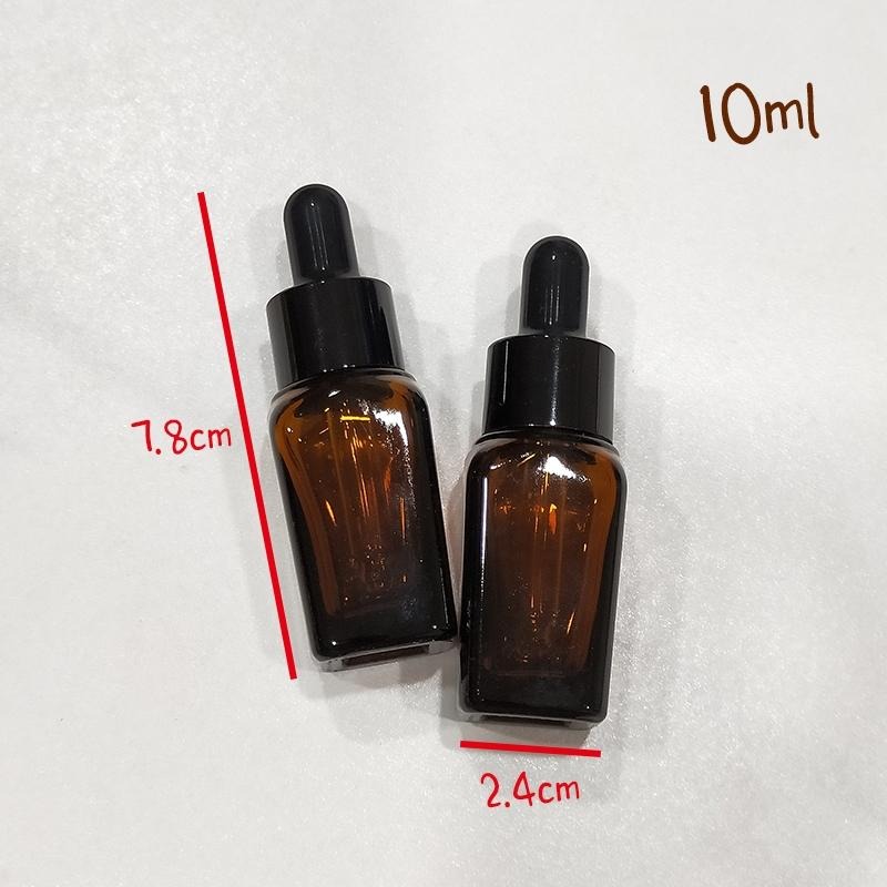 ●10ml茶色天燈造型瓶身玻璃滴管瓶●咖啡色 加厚瓶身~玻璃材質~精華液/保養品~出國旅遊分裝空瓶 精油 分裝瓶-細節圖6