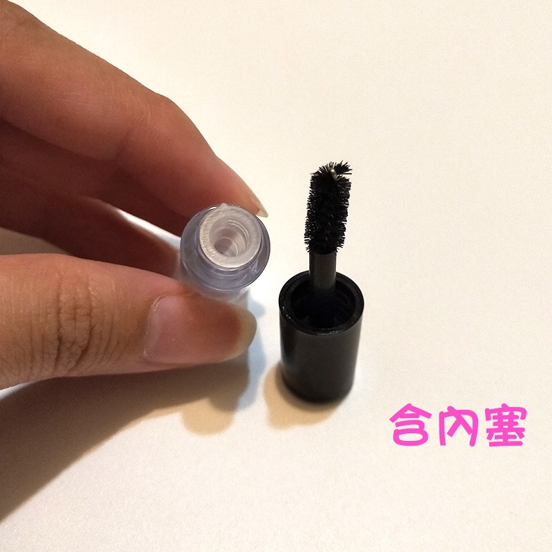 ●嬌小款!!高質感黑色睫毛膏空管 睫毛刷 含內塞 空盒●分裝瓶 手工自製空管/補染筆 染髮 增長液 小樣 樣品 眼睫刷-細節圖5