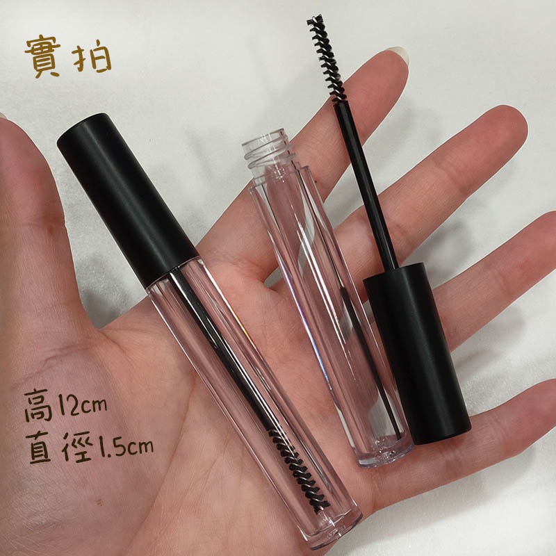 ●極細刷頭!!高質感黑蓋極細睫毛膏空管 睫毛刷 含內塞●分裝瓶 手工自製空管/補染筆 染髮 增長液 小樣 樣品 眼睫刷-細節圖5