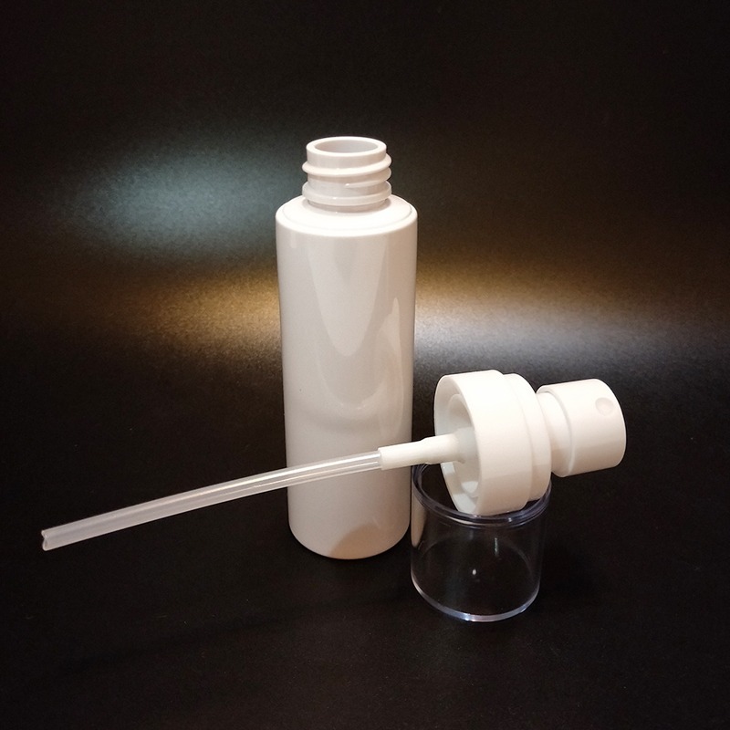 ●高級質感!白色噴頭噴霧瓶60ml/80ml●含蓋子 噴瓶 水霧細霧式 旅行組 分裝瓶 實拍 化妝水 收納-細節圖2