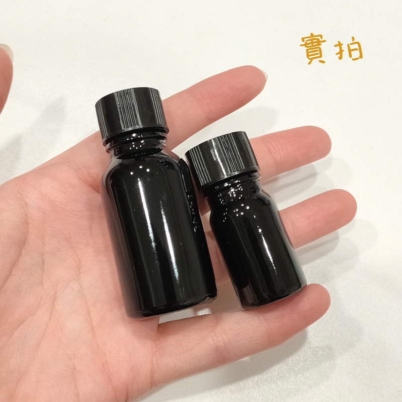 ●不透光!黑色避光5ml加厚瓶身指甲油空瓶 15ml刷毛瓶●黑色避光 分裝瓶 指甲油 液體 玻璃瓶身 刷毛 漆瓶 膠水-細節圖5