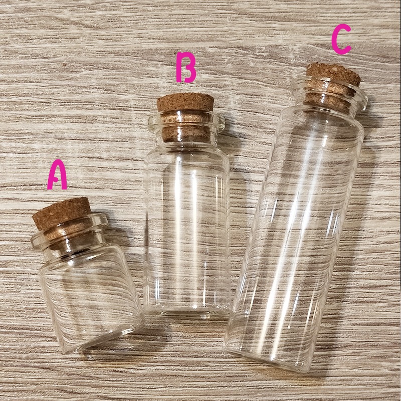 ●手作紀念品!!軟木塞玻璃空瓶~三種大小圓瓶許願瓶~裝沙/星沙/心願瓶/漂流瓶/裝飾/精緻小物/送禮/文創 可愛 手作-細節圖3