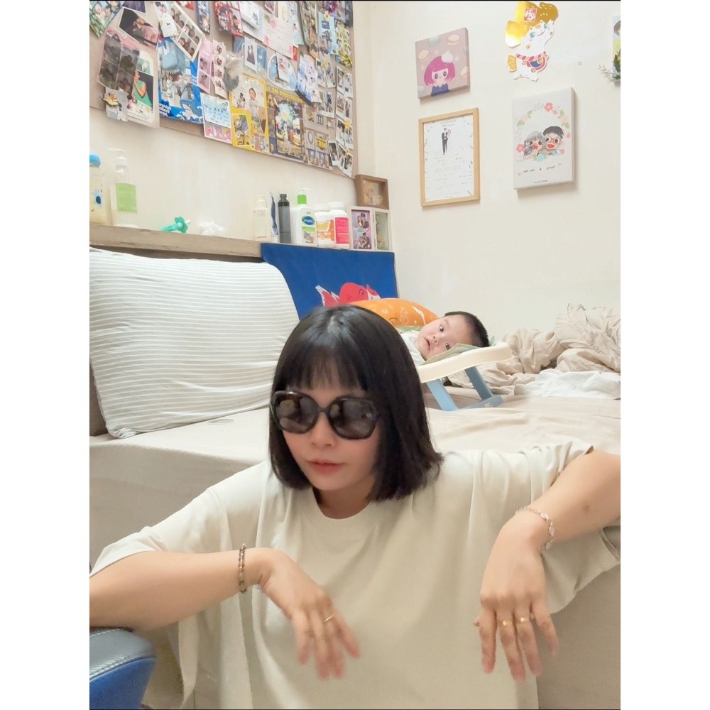 聯名墨鏡-黑色低調款-細節圖2