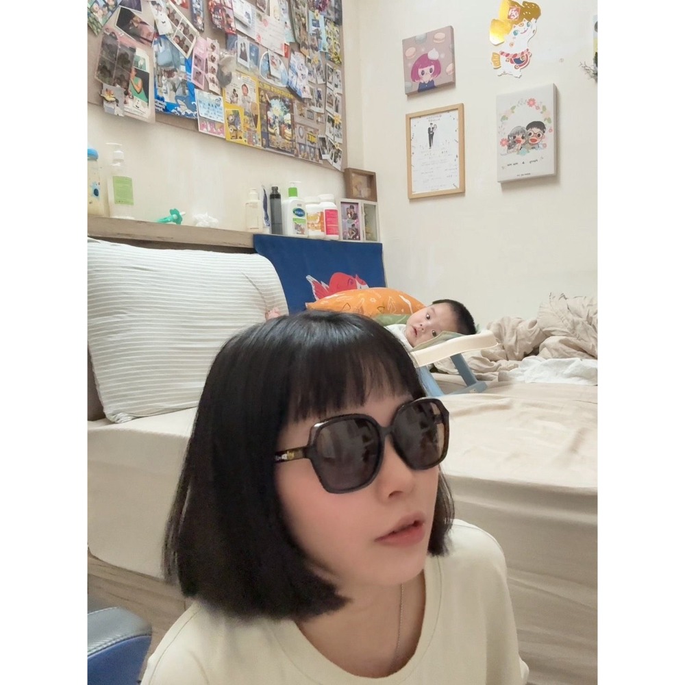 聯名墨鏡-黑色低調款-細節圖3