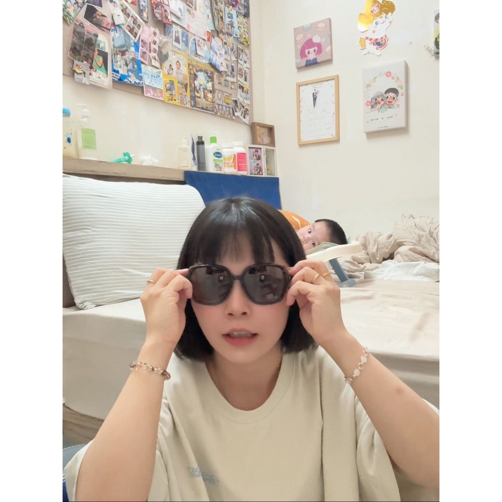 聯名墨鏡-黑色低調款-細節圖4
