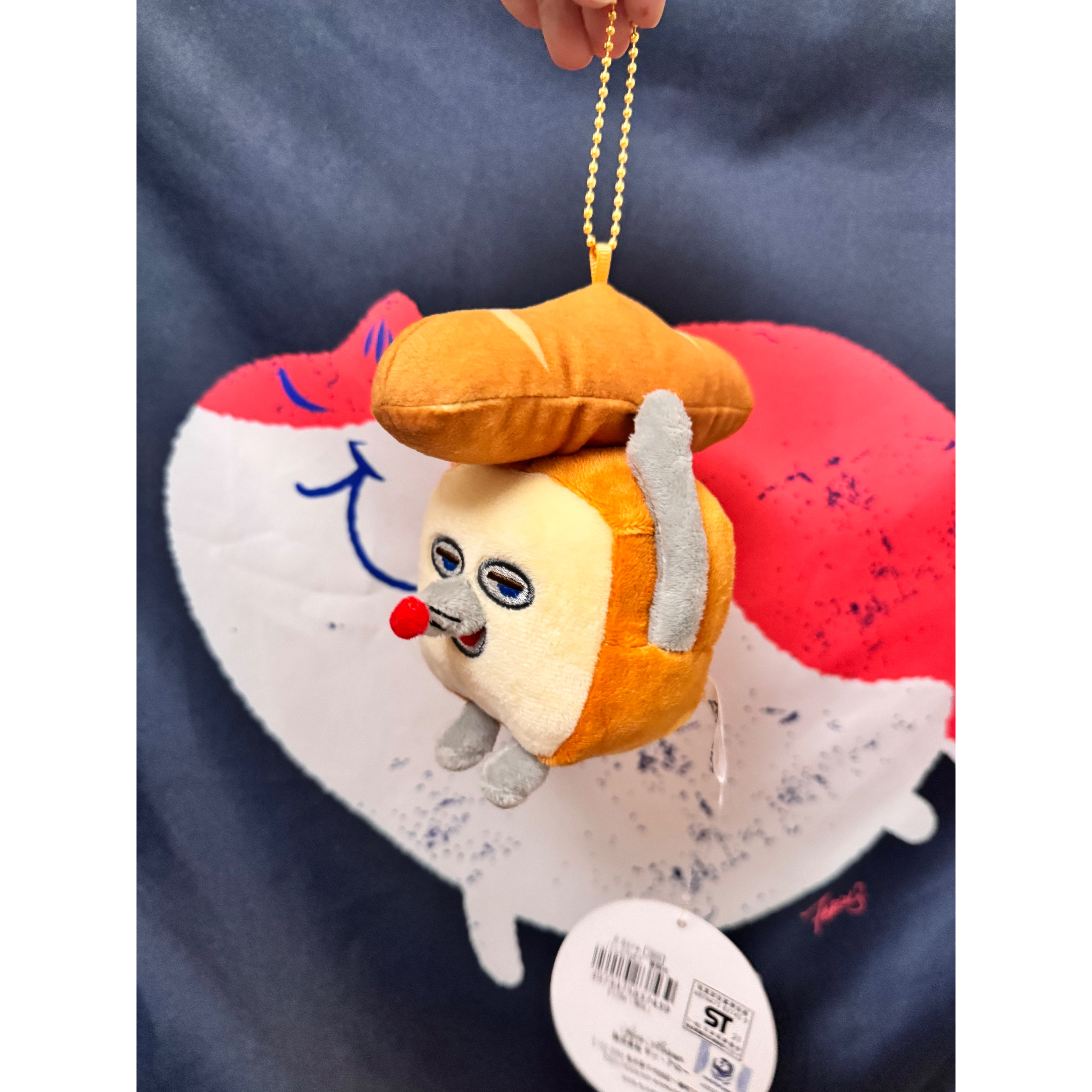 麵包小偷娃吊飾-細節圖4