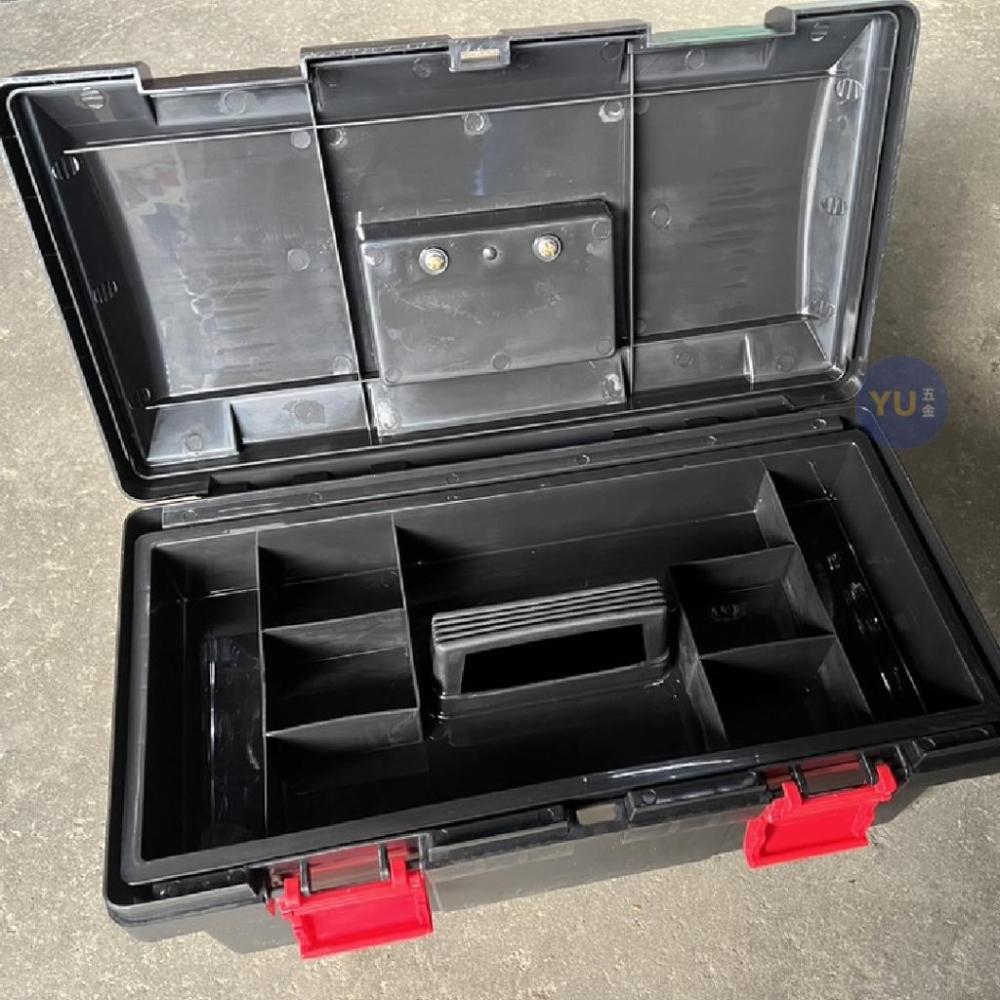 ［小宇五金］王牌 工具箱 00680 王牌工具箱 整理箱 耐衝擊 工具零件相 收納箱 分類箱-細節圖3