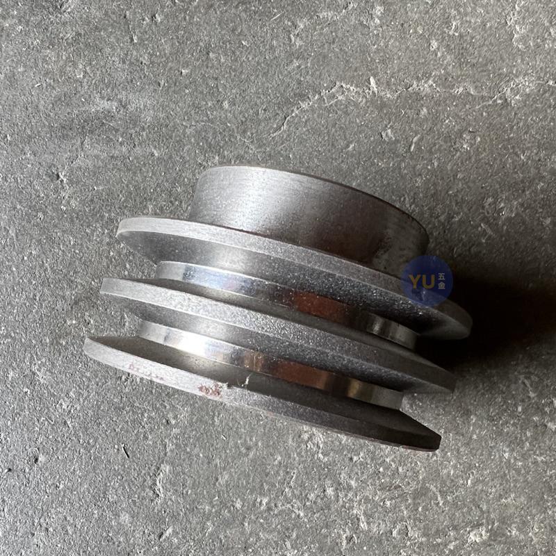 ［小宇五金］皮帶輪 A型 兩溝 10＂ 三角皮帶 皮帶 三角皮帶A 卜力 普力-細節圖3