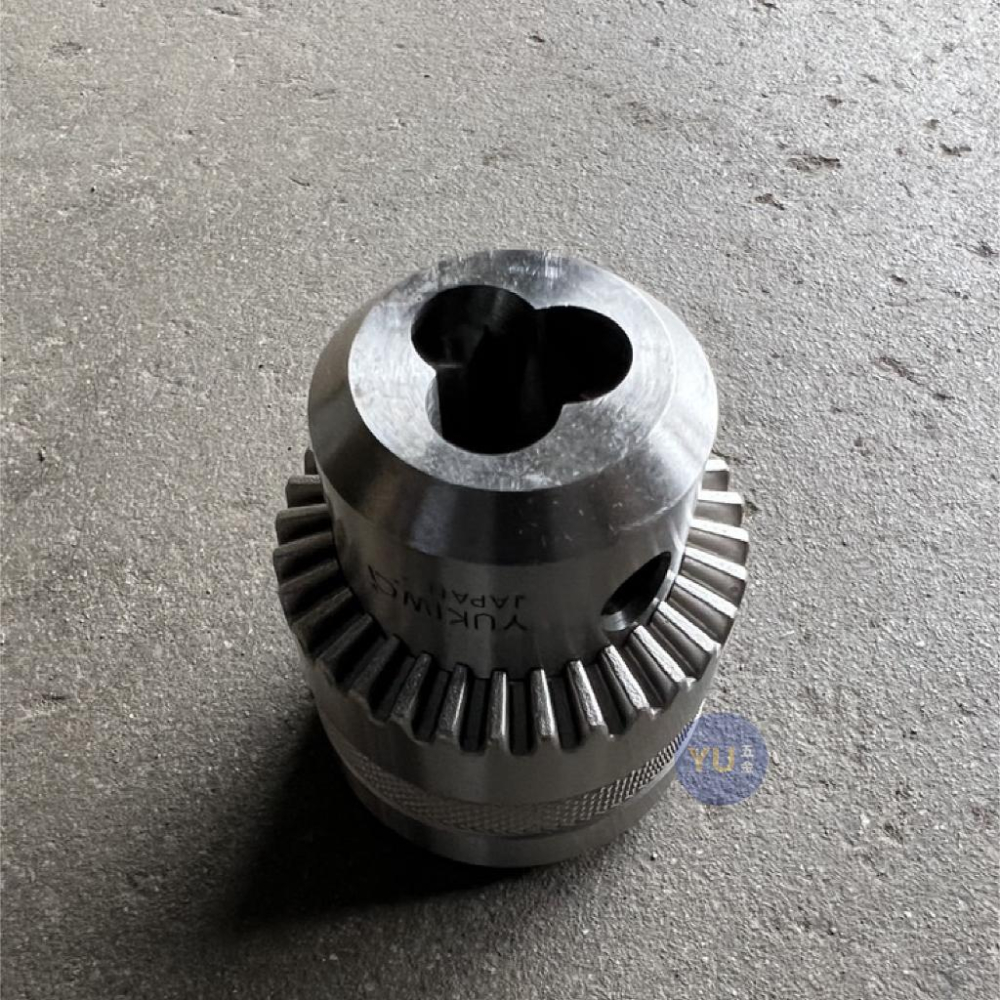 ［小宇五金］日本 YUKIWA 夾頭 鑽夾頭 含夾頭板手 四分 1.2～13mm DC13 JT6 鑽床-細節圖4