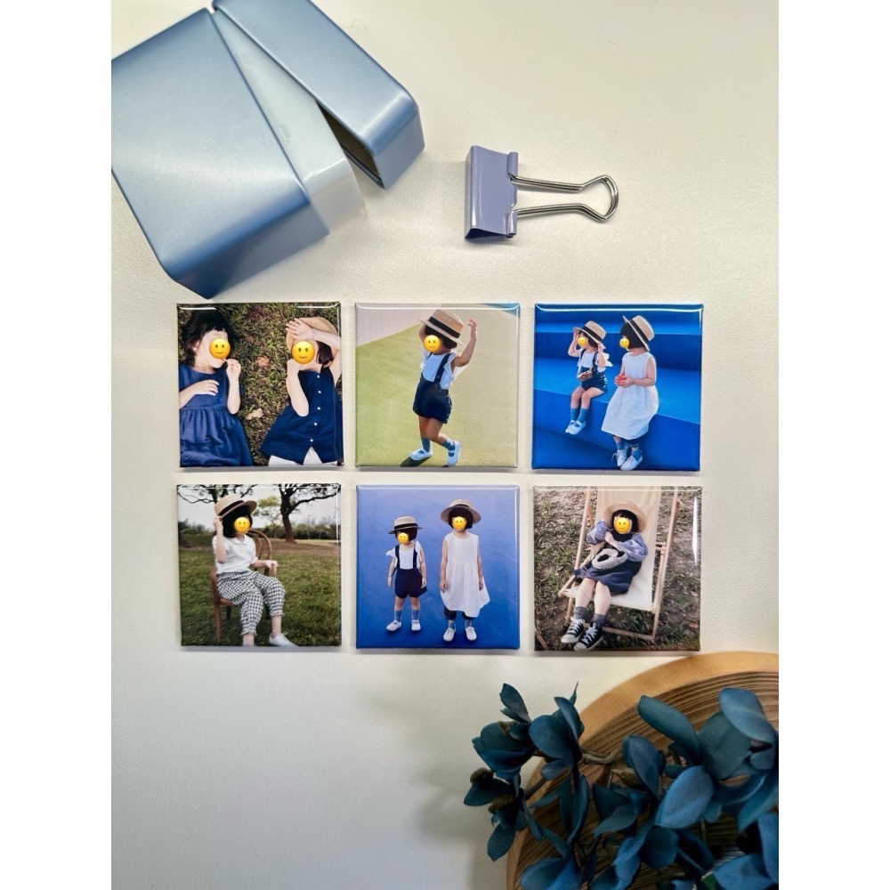 客製化方形照片磁鐵 相片磁鐵 冰箱磁鐵-細節圖2