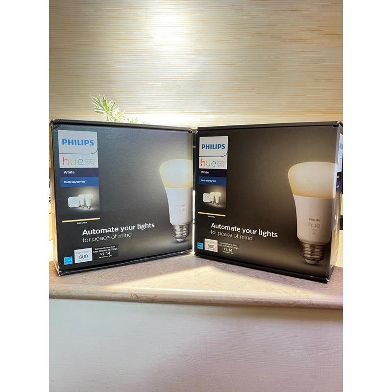 [福利品出清］飛利浦Philips Hue 含橋接器2-Pack White A19  Bulb Starter Kit-細節圖6