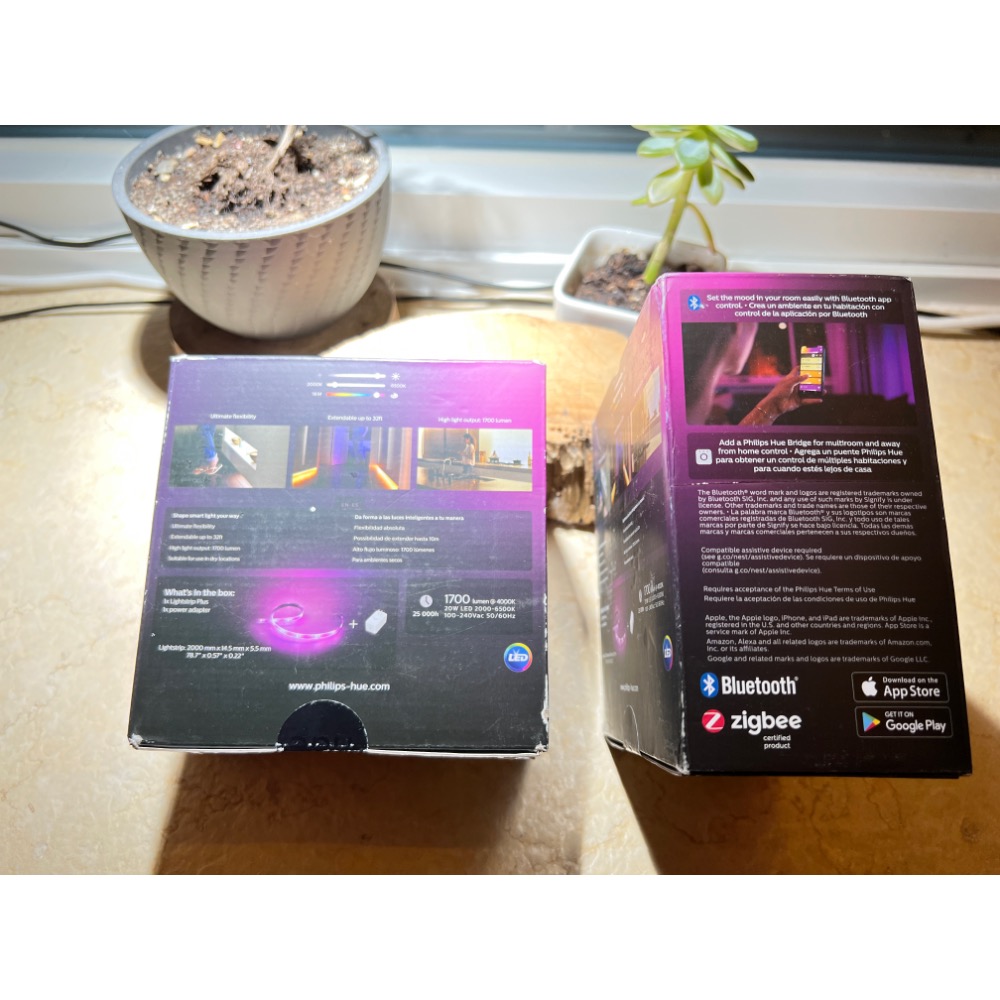 [福利品出清]Philips 飛利浦 Hue 彩色燈條2m 全新未拆封-細節圖2