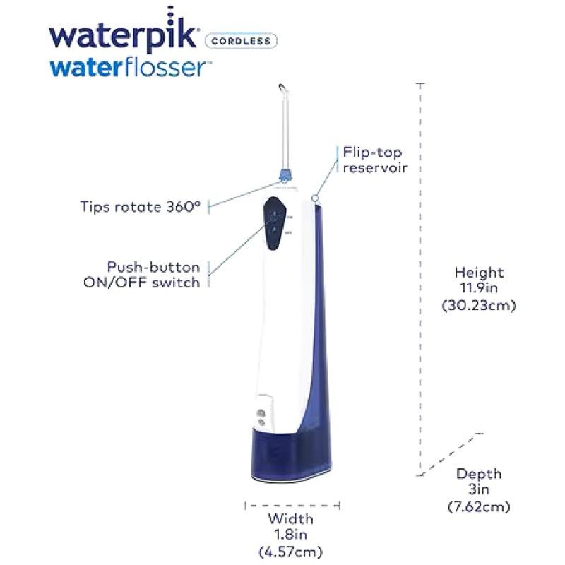 ［福利品出清］waterpik 無線沖牙機攜帶型 最新WP-582 WP360w-細節圖5