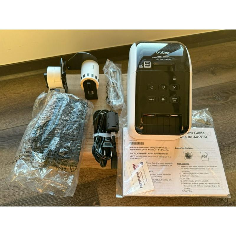 [福利品出清］Brother QL-810WC超高速無線網路標籤機-細節圖5