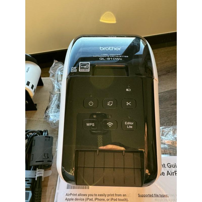 [福利品出清］Brother QL-810WC超高速無線網路標籤機-細節圖6
