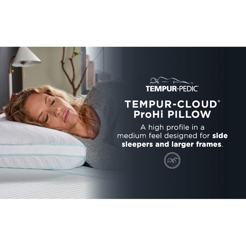 [福利品出清］Tempur丹普 Cloud ProHi記憶枕 king size側睡專用-細節圖4