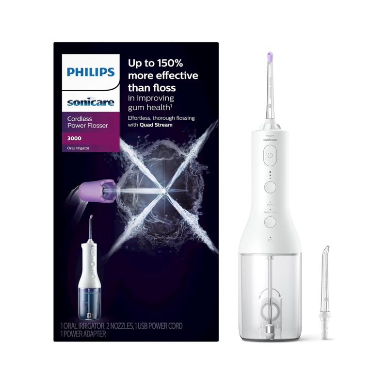 [福利品出清］philips 沖牙機Hx3826 x型水流-細節圖2