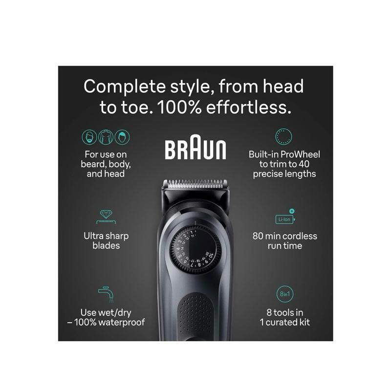 Braun Trimmer5 8合一 多功能剃刀-細節圖4