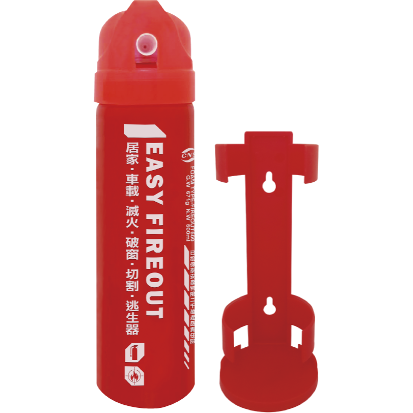 台灣製（3年有效期）認證新型環保無毒滅火器 易清潔 水基型滅火器 家用/車用防爆滅火器 滅火神器(5000萬產品責任險)-規格圖11