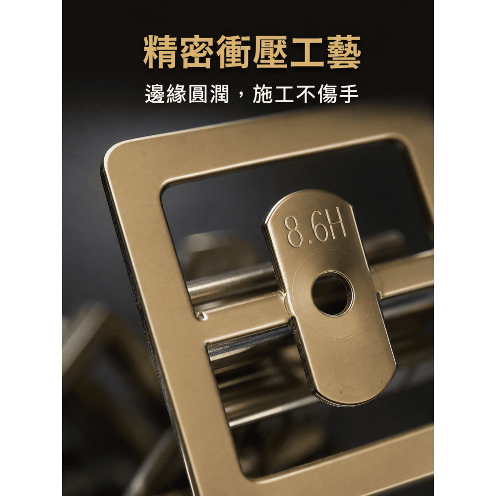 £優惠活動中 塑木扣件 台灣製造 304白鐵不銹鋼塑木地板專用扣件(木棧道) 塑木扣件-細節圖3