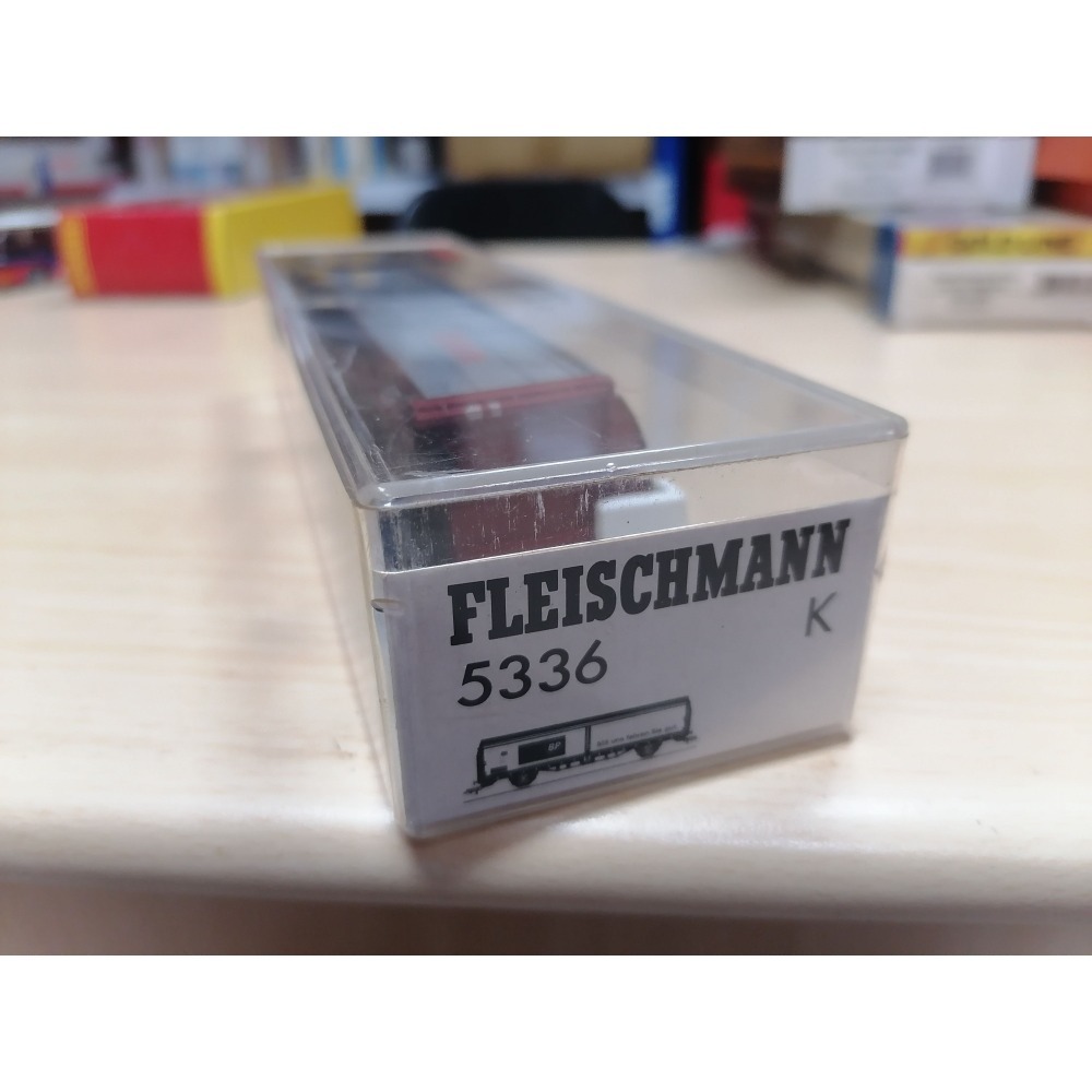 HO Fleischmann 5336 雙軸貨車 OSRAM-細節圖3