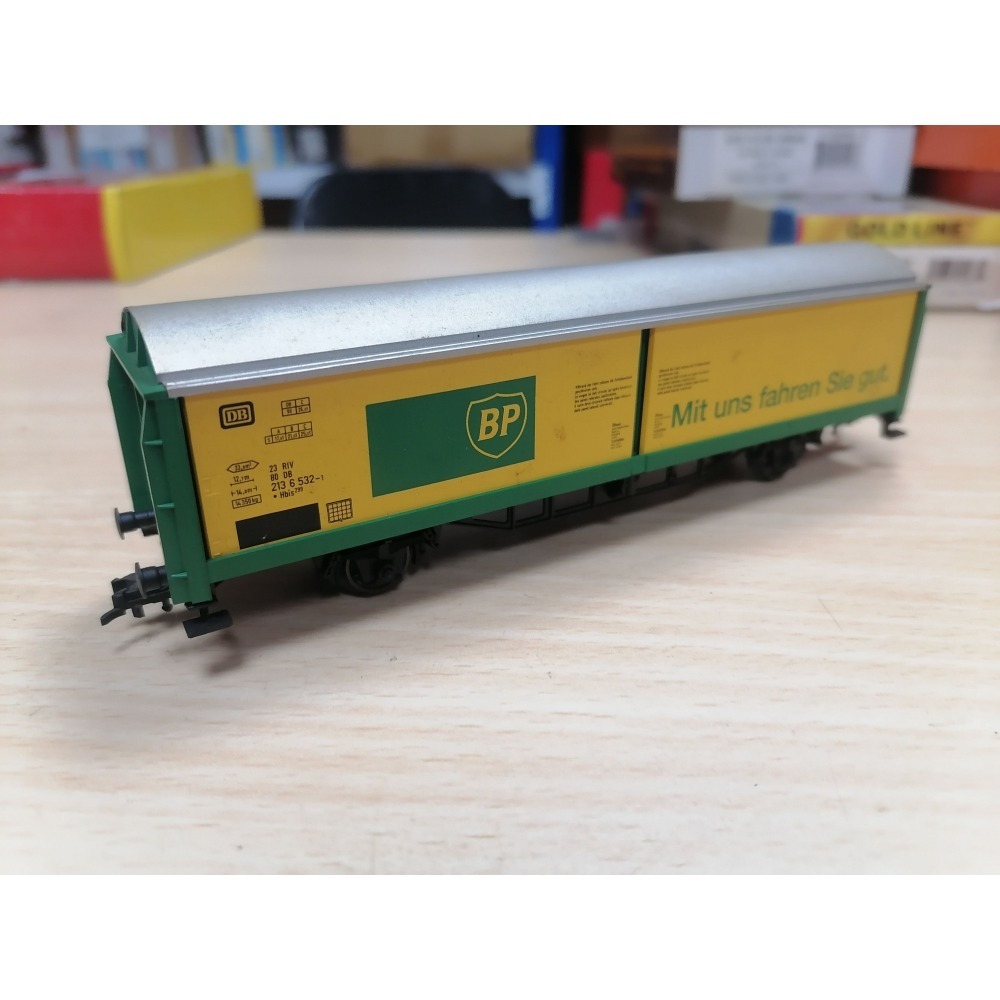 HO fleischmann 5334 雙軸貨車 BP-細節圖3