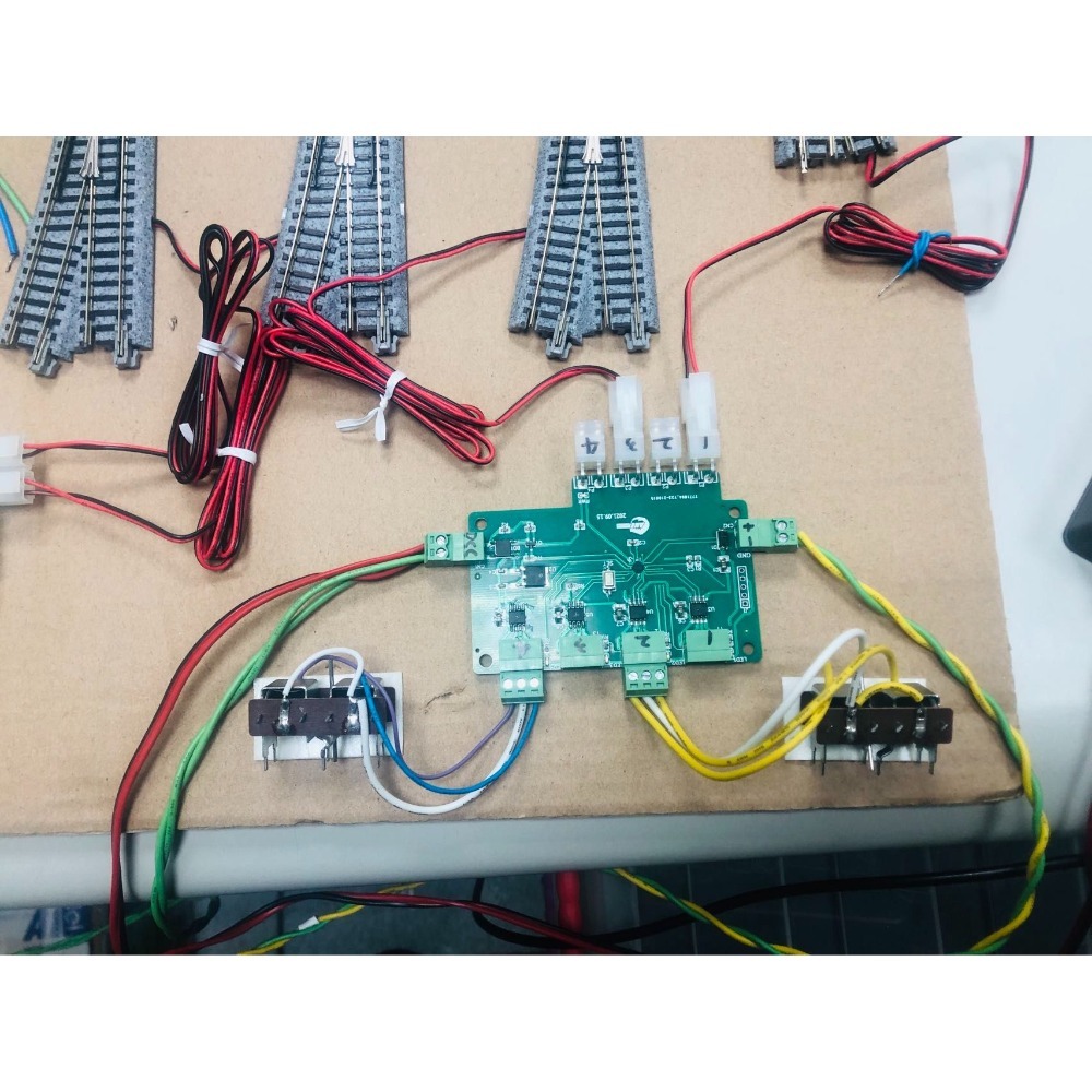 AP004-SD 電磁式岔軌控制晶片+ 12VDC 電源供應器-細節圖2