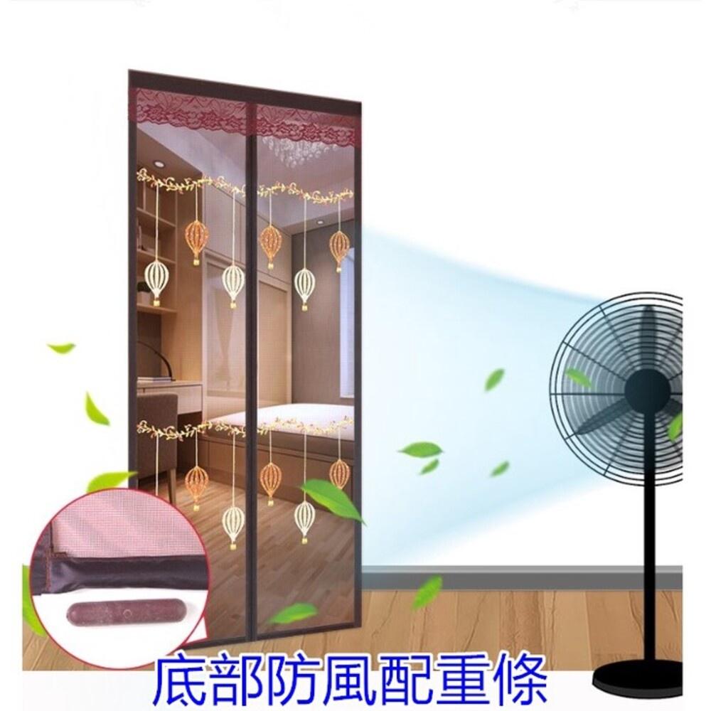 ✨台灣現貨免運✨防蚊門簾 磁吸式防蚊門簾 磁吸門簾 魔鬼氈 靜音 門簾-細節圖2