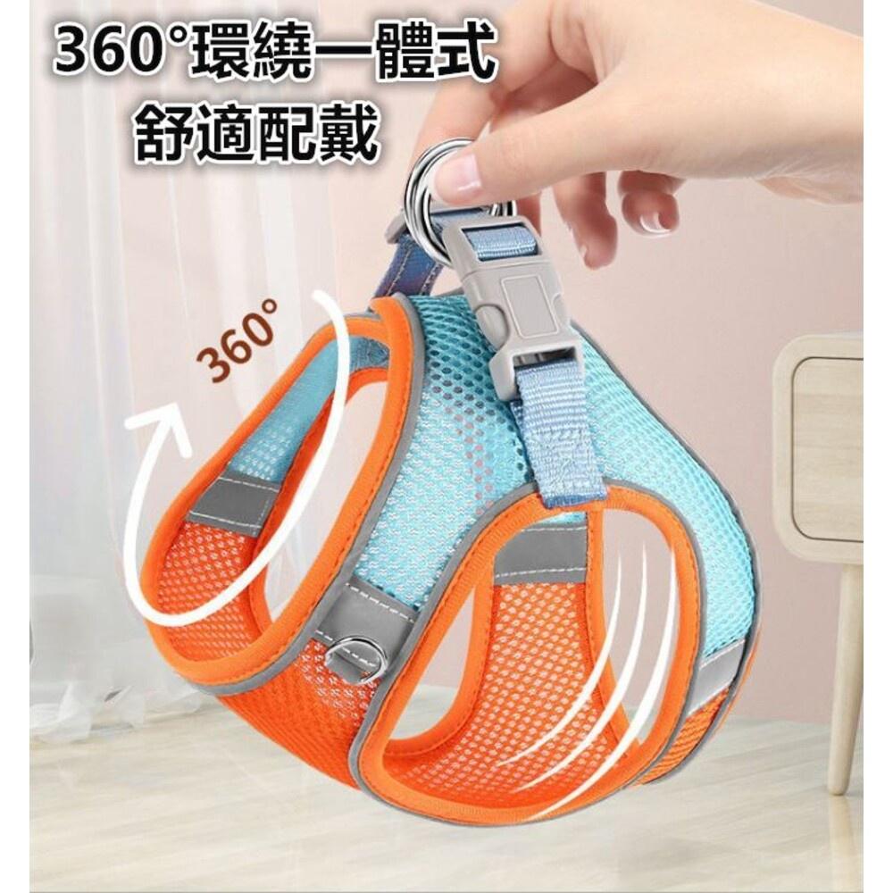 ✨台灣現貨 ✨ 寵物胸背帶 寵物牽引繩 狗狗胸背帶 貓咪胸背帶 防暴衝胸背帶 背心胸背帶  貓背心 狗背心-細節圖7