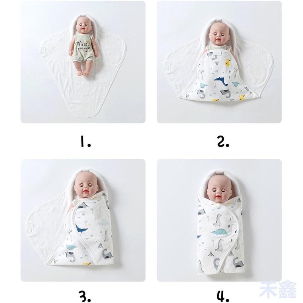 ✨台灣現貨免運✨ 嬰兒包巾 寶寶包巾 防驚嚇包巾 嬰兒純棉包巾 嬰兒抱被 寶寶包巾 懶人包巾 新生兒包巾-細節圖6