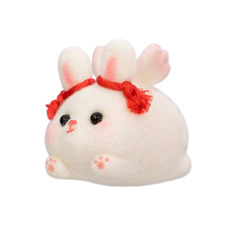 DESK FUN 嚴選｜羊毛氈 DIY 戳戳樂材料包 迷你飛天動物 快速上手 禮物 紓壓手作 鑰匙圈 玩偶吊飾 解壓-細節圖5