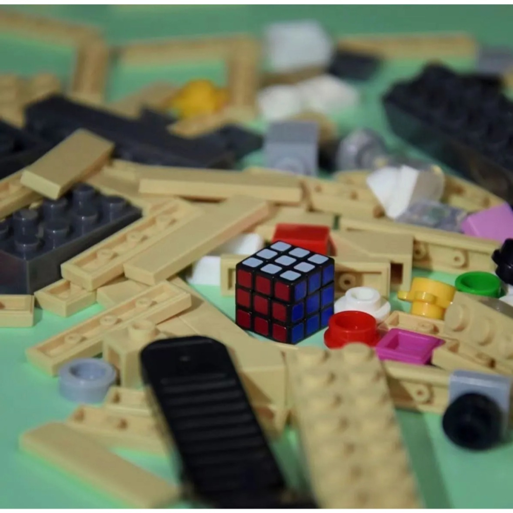 【CubeLab 頂級工藝 1cm】 迷你微型三階魔方 桌面白噪音解壓神器 ✨台灣現貨🚀 順滑可轉動 #收藏品 #療癒-細節圖5