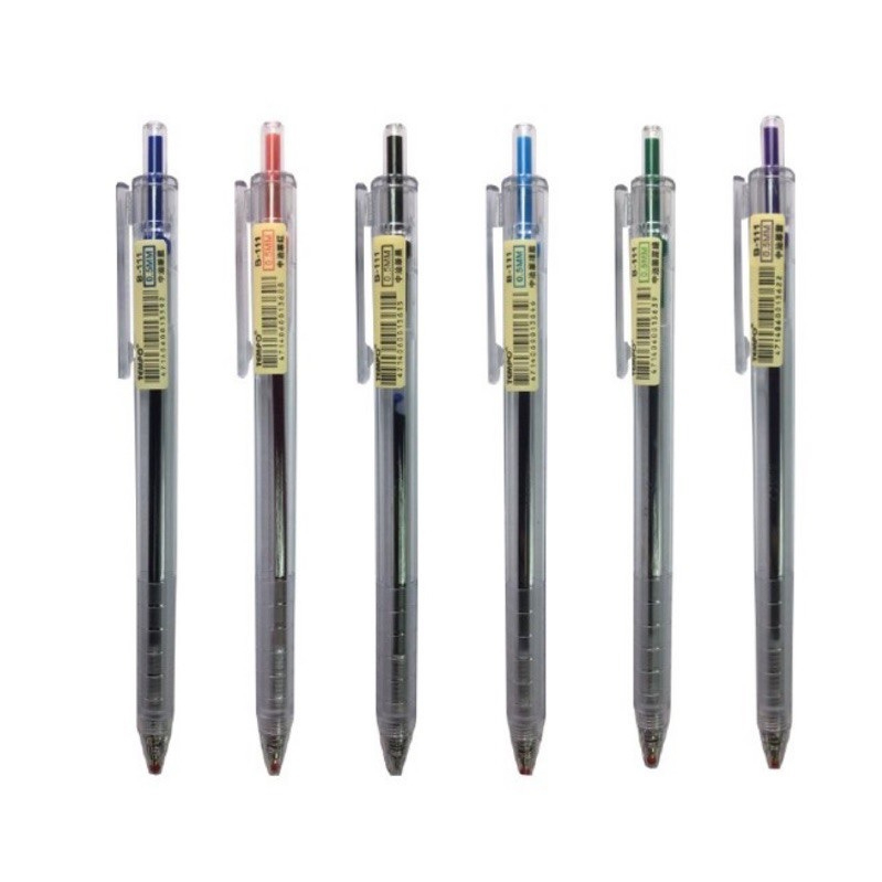 FN.節奏牌 TEMPO 彩色中油筆、自動筆、原子筆、自動中油筆-B111(0.5mm)-細節圖2