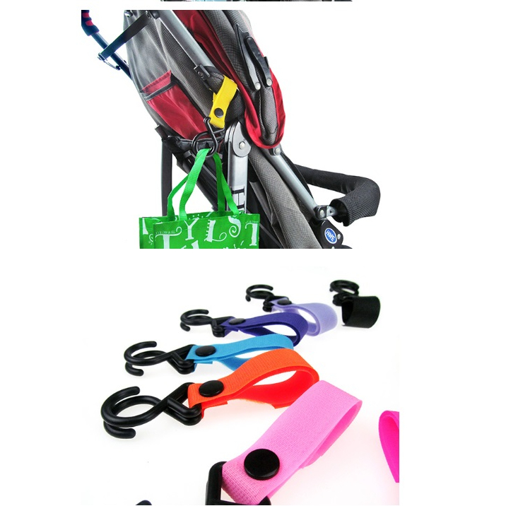 CY.嬰兒推車掛鈎、魔鬼氈掛勾、手推車掛勾、雙掛勾-細節圖4
