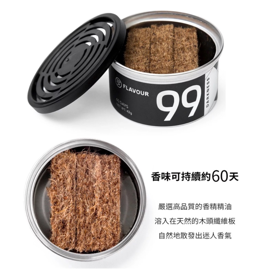 HY.FLAVOUR 數字系列木質香氛罐、車用香氛罐-細節圖4